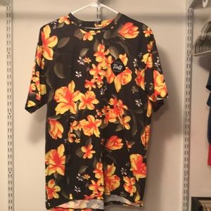 Neff floral print tee